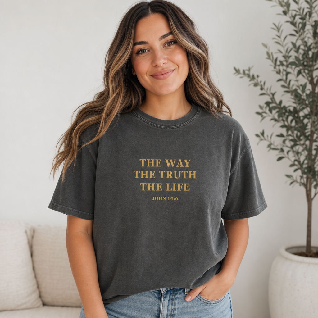 The Way Truth Life Tee product photo 1