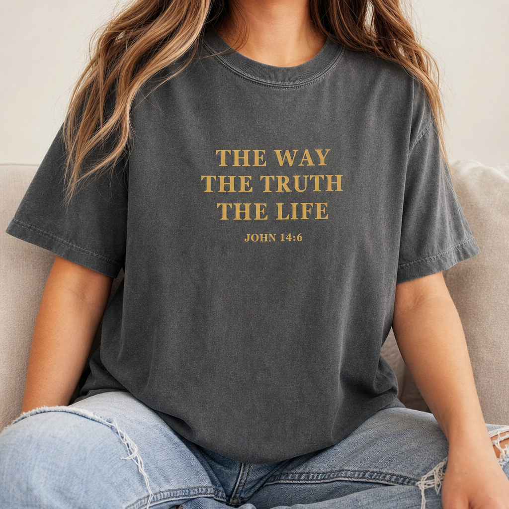 The Way Truth Life Tee product photo 3