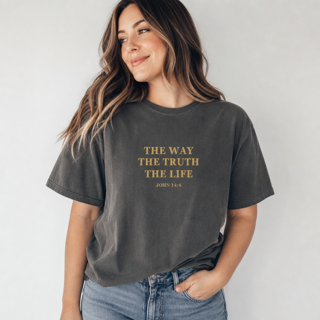 The Way Truth Life Tee product photo 2